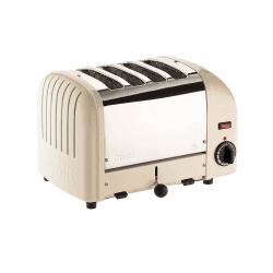 Image showing the Classic Vario 4 slot toaster, utility cream product.