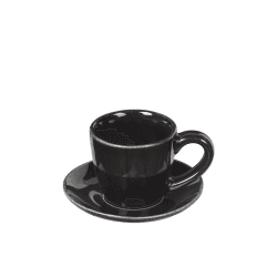 Image showing the Nordic Coal Espresso Cup, 50ml, Black product.