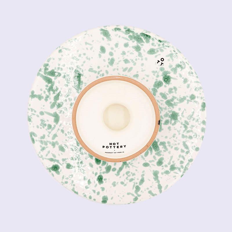 Splatter Cake Stand, D25.5cm, Pistachio