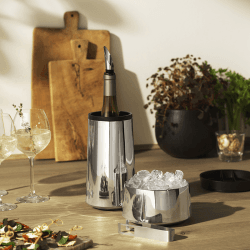Image showing the Wine Cooler, H22.5cm, Steel product.
