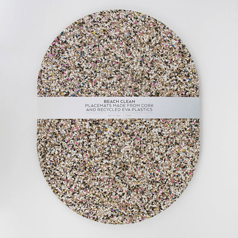 Beach Clean Set of 4 Placemats, W30 x L40cm, Multi