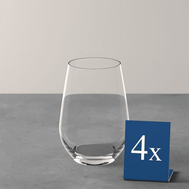 Vivo Voice Set of 4 Highball Glasses, 290ml, Clear