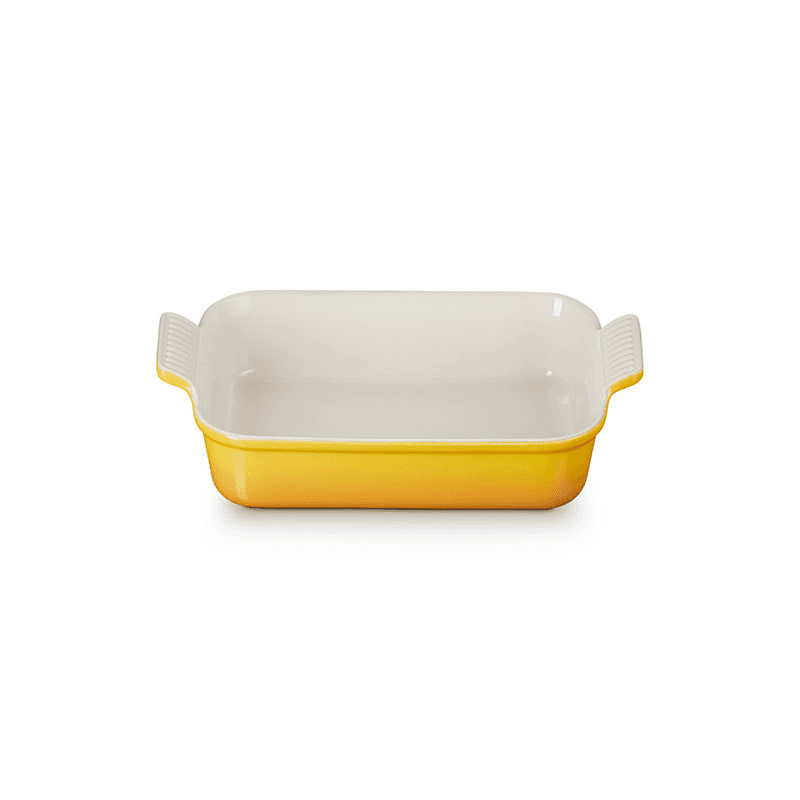 Stoneware Heritage Rectangular Dish, 26cm, Nectar