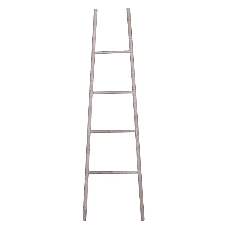 Studio Decorative wooden ladder, 170 x 49cm, Studio Grey