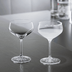 Image showing the Perfect Serve Set of 4 Champagne Coupes, 235ml, Clear product.