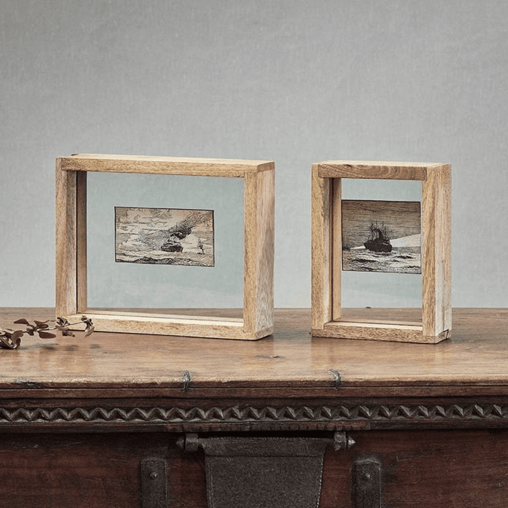Indu Standing wooden frame, 8 x 10", Oak
