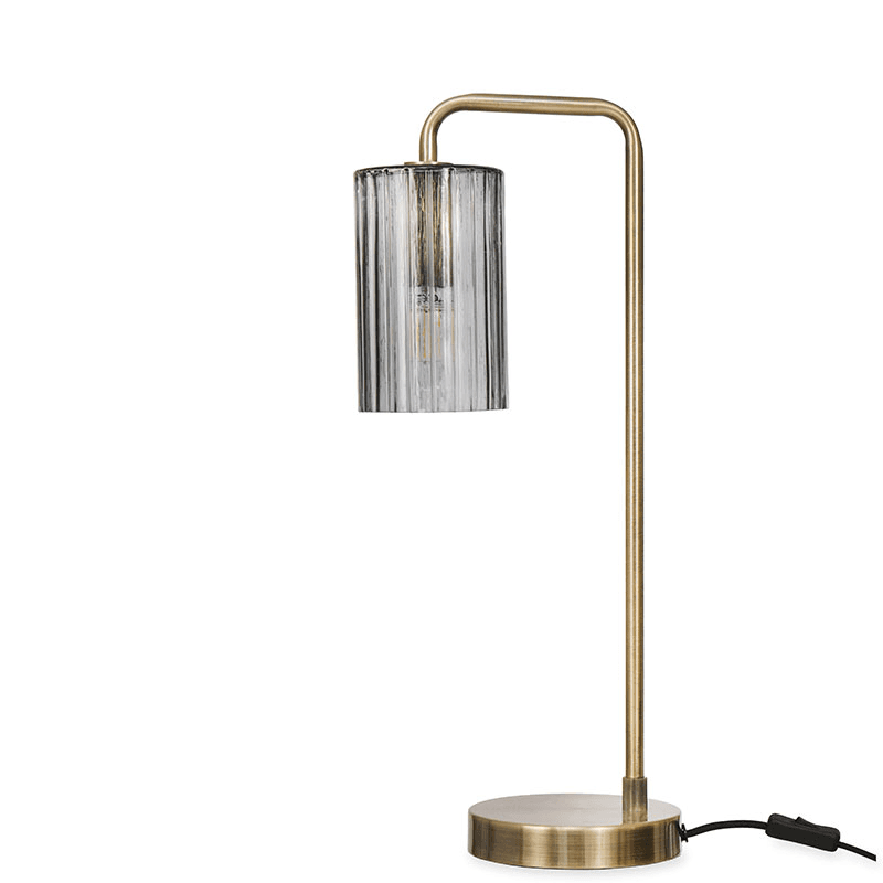 Clarendon Table Lamp, Clear