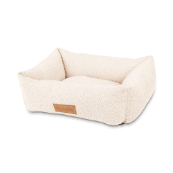 Image showing the Luxury Boucle Box Bed, 50 x 40cm, Ivory product.