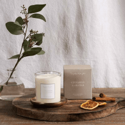 Image showing the Cinnamon & Orange Candle, 100ml product.