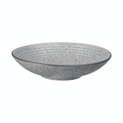 Image showing the Studio Grey Medium ridged bowl, 25.5 x 5cm, Granite product.