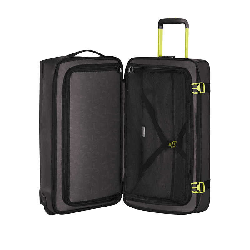 Urban Track Duffle with Wheels, H68 x L40 x W37.5cm, Black