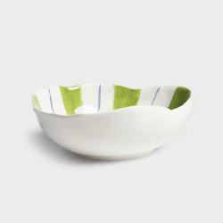 Image showing the Ray Bowl, 27 x 21cm, green product.