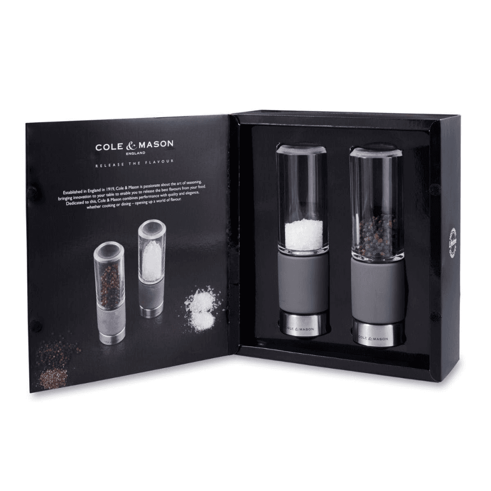 Regent Concrete and Acrylic Salt & Pepper Gift Set