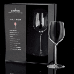 Image showing the Elegance Collection Pair of pinot noir glasses product.