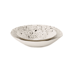 Image showing the Ama Large serving bowl, D7.5 x 34.5cm, Splatter product.