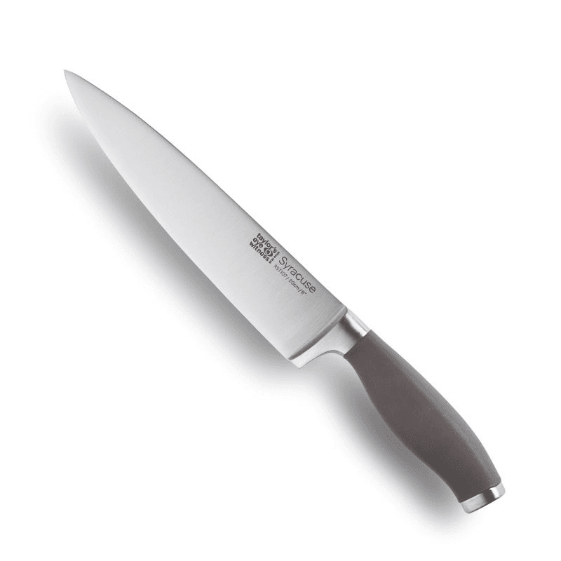 Syracuse Soft Grip Chef's Knife, 20cm, Grey