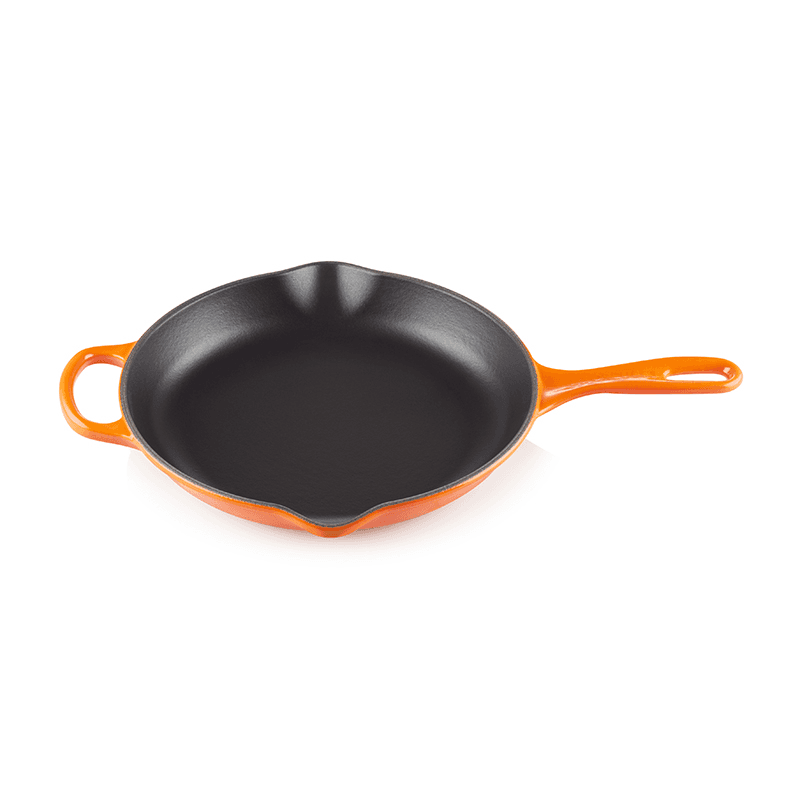 Signature Cast Iron Frying pan with metal handle, 26cm, Volcanic
