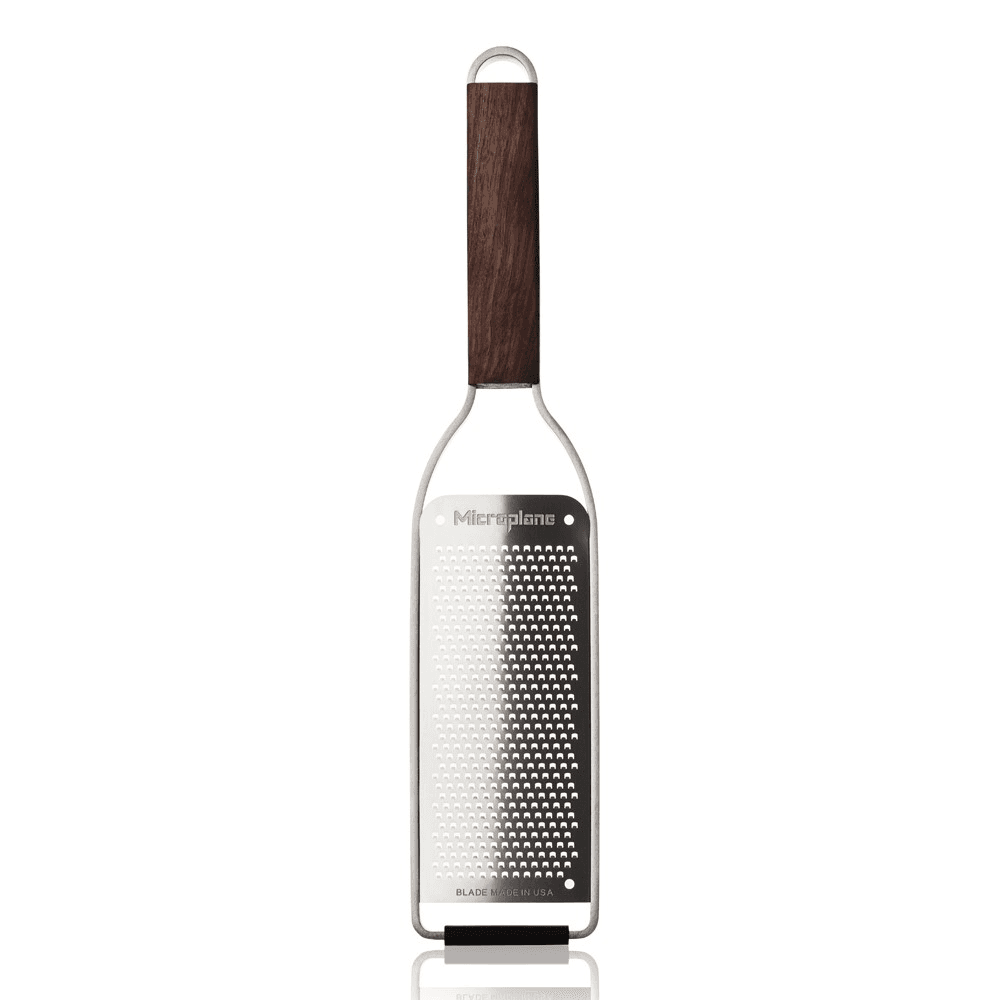 Master Series Fine grater, stainless steel, walnut wood