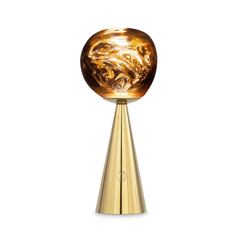 Melt Portable Lamp, H28.5cm, Gold