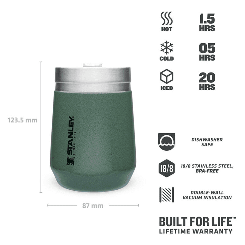 Everyday Go Tumbler, 290ml, Hammertone Green