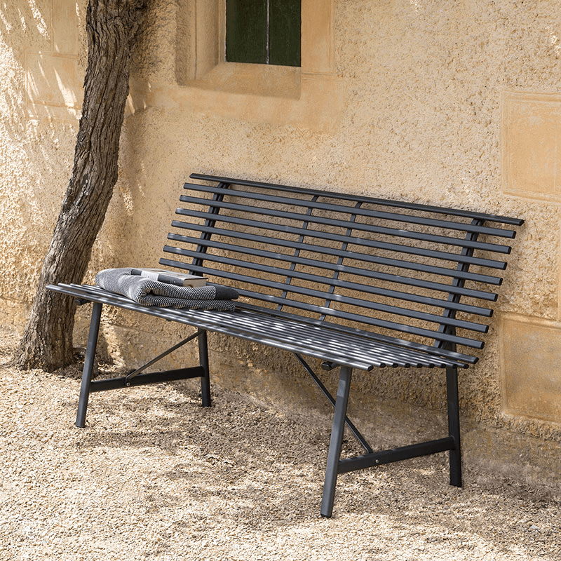 Richmond Bench, 150cm, Carbon