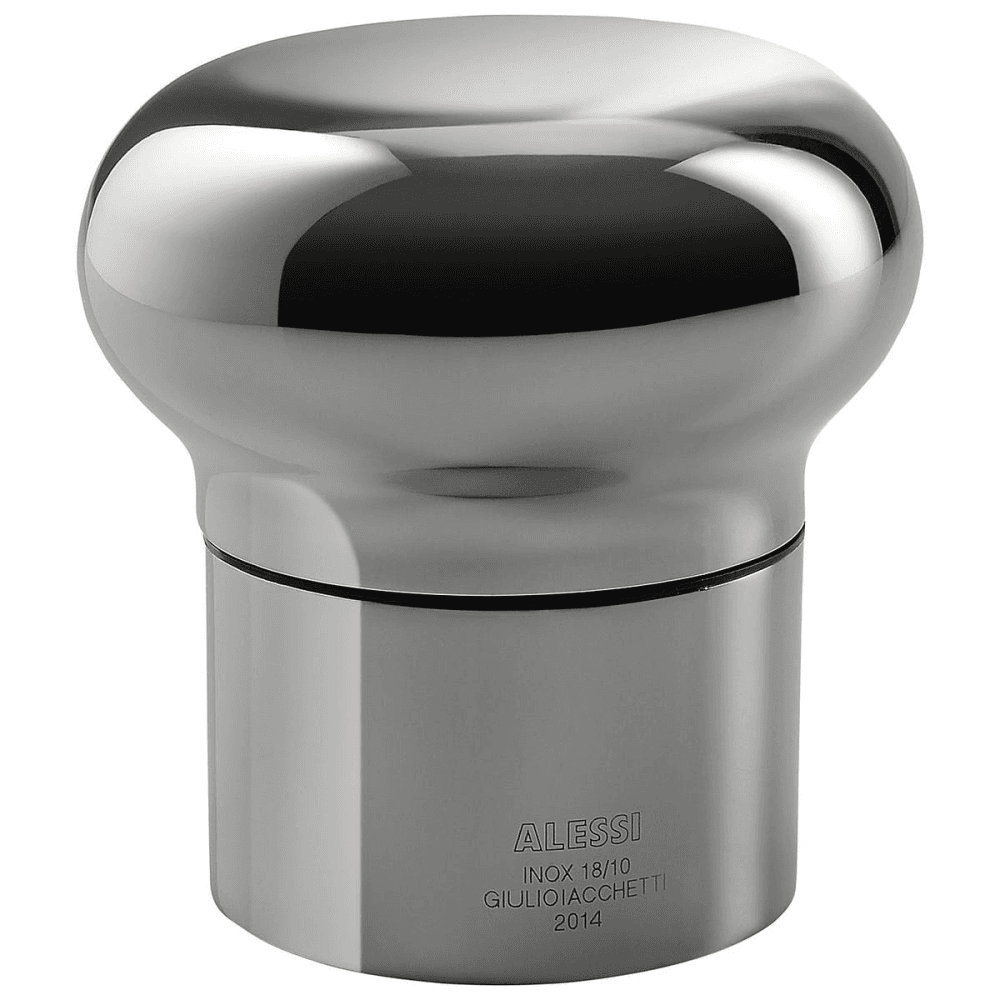 Noe' by Giulio Iacchetti Wine bottle stopper, 6cm, Stainless Steel