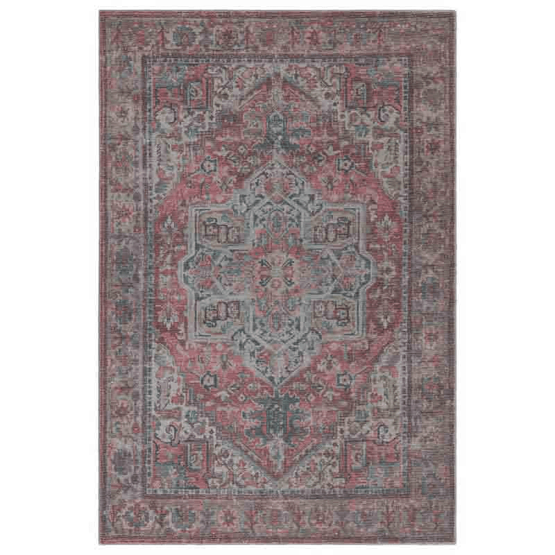 Kaya Traditional Classic Iman Rug, 120 x 170cm, Red, Blue, Multi