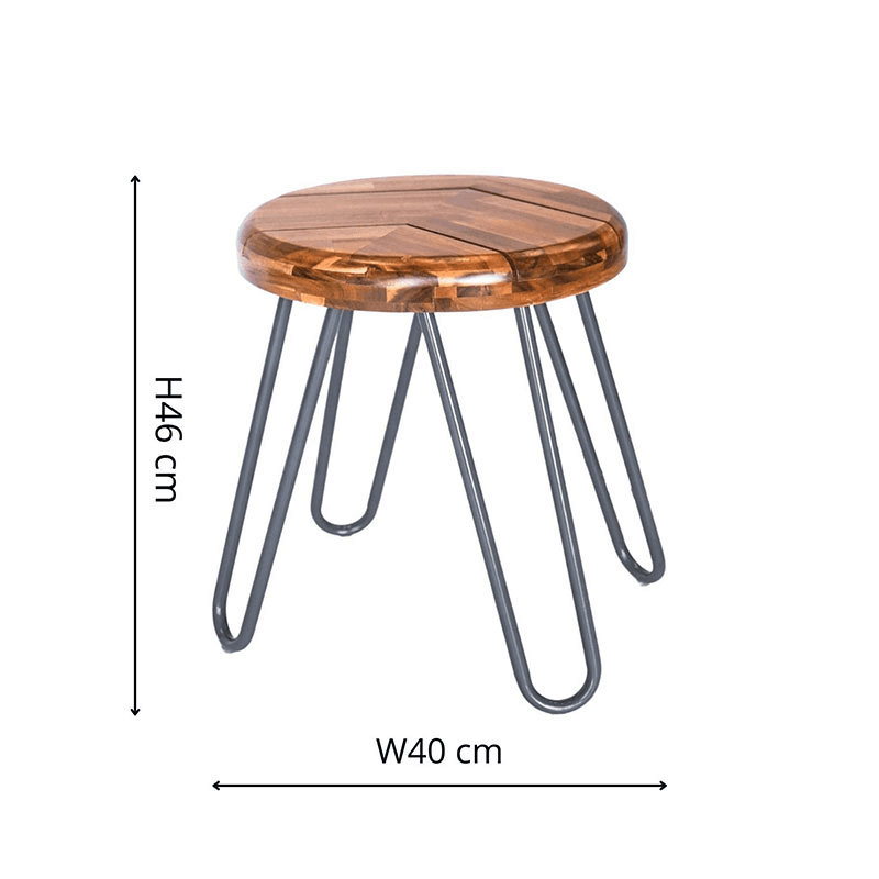 Borough 5 Piece Furniture Set, Brown/Grey
