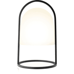 Image showing the Solo Solar Lantern, H30cm, Black/Clear product.
