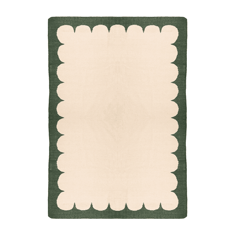 Portico Rug, 170 x 250cm, Forest Green