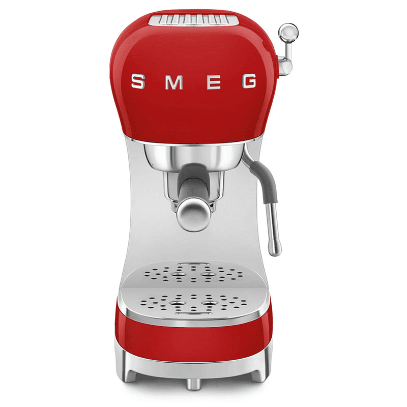 50's Style Espresso Coffee Machine, Red