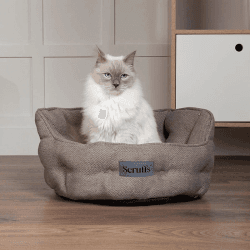 Image showing the Seattle Cat/Dog Bed, 45cm, Stone Grey product.