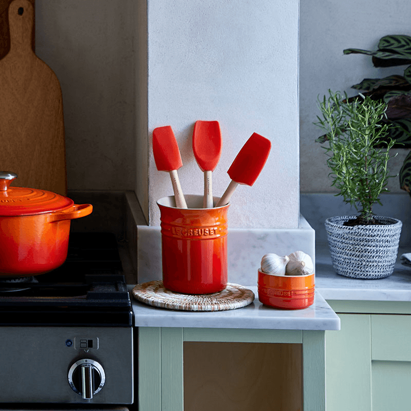 Small utensil jar, 15 x 10cm - 1.1 litre, Volcanic