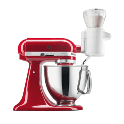 Image showing the Sifter and scale attachment, White product.