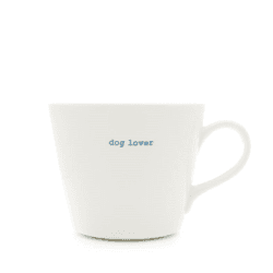 Image showing the Dog Lover' Mug, 350ml, White product.