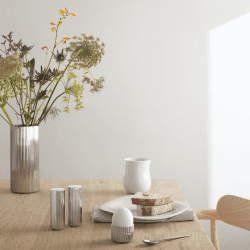 Image showing the Bernadotte Salt and pepper shaker, 8.8cm, Stainless Steel product.