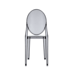 Image showing the Victoria Ghost Dining Chair, Smoke product.