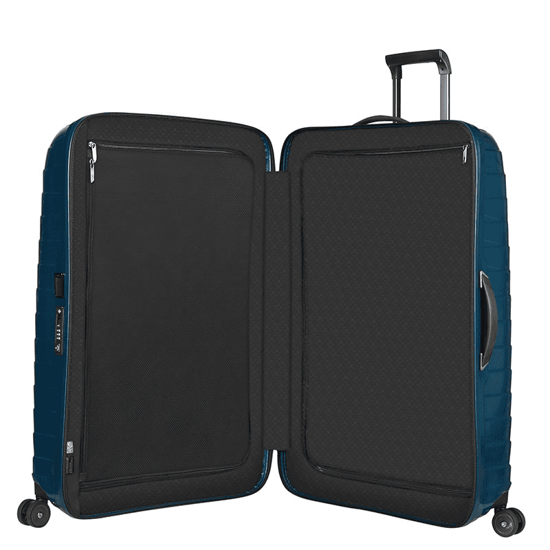 Proxis Suitcase, H81 x L57 x W32cm, Petrol Blue