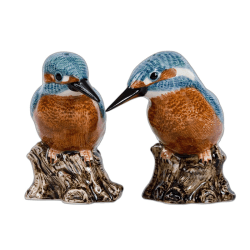 Image showing the Kingfisher Salt & Pepper Shakers, H9cm, Blue product.
