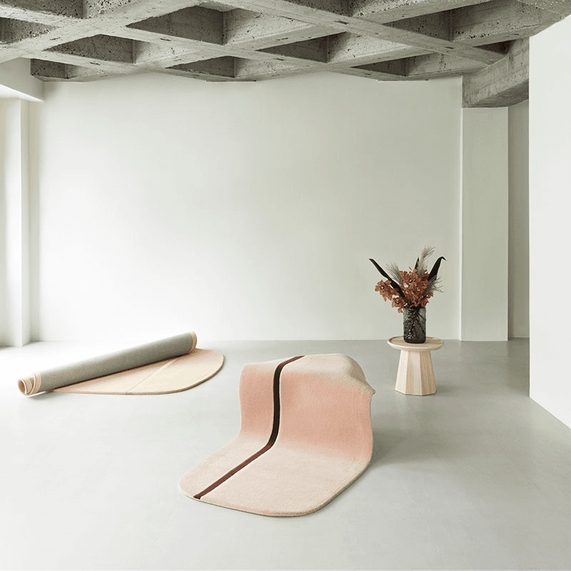 Oona Rug, L200 x W90cm, Rose