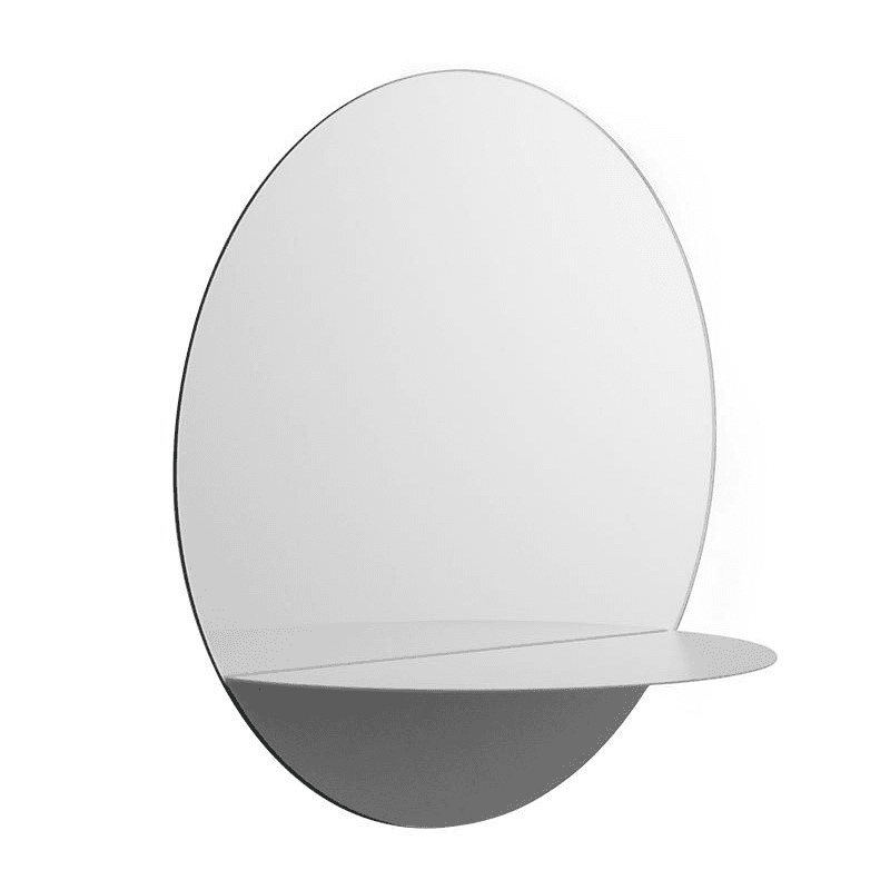 Horizon Mirror, D34cm, Grey