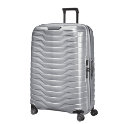 Image showing the Proxis Suitcase, H81 x L57 x W32cm, Silver product.