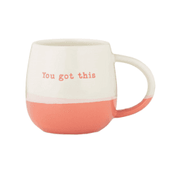 Image showing the You Got This Mug, 12oz , Pink/White product.