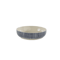 Image showing the Karuma Serving Bowl, D26cm, Blue and White product.