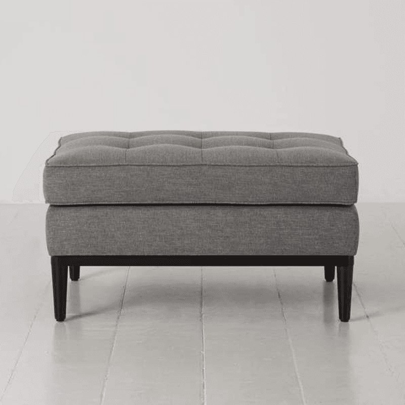 Model 02 Linen Ottoman, Shadow