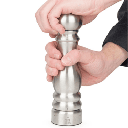 Image showing the Paris U'select Salt mill, 18cm, stainless steel product.