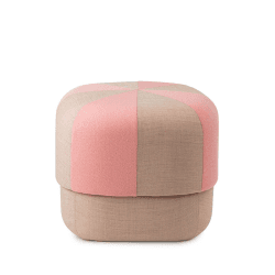 Image showing the Circus Pouf, H40 x D46cm, Rose product.
