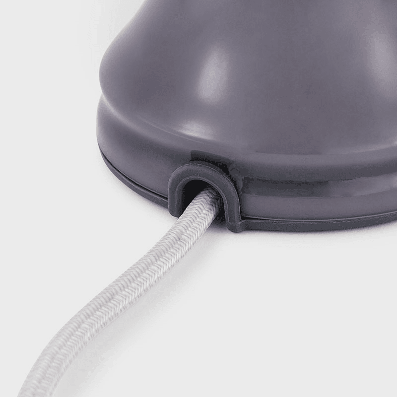 Shore Table Lamp with G95 LED Bulb EU, Smoke Grey