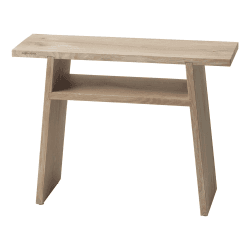 Image showing the Mink Bath bench, L60 x W23 x H45cm, Oak product.