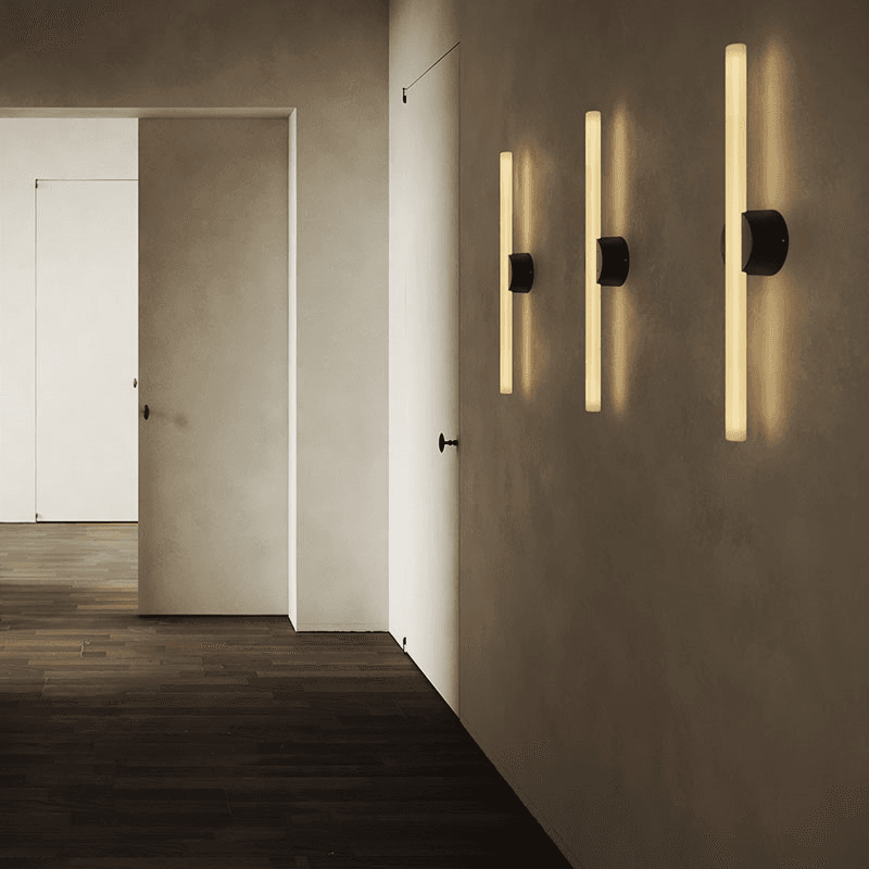 Kilter Wall Light, L64cm, Dark Grey